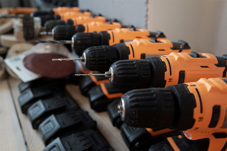 Elektrische Bohrmaschine