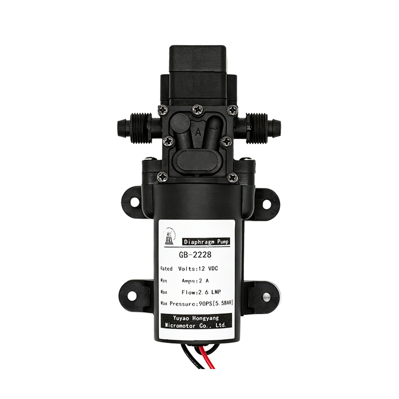 GB-2228 Hochdruck-Membran-Wasserpumpe mit Doppelgewinde-Auslass